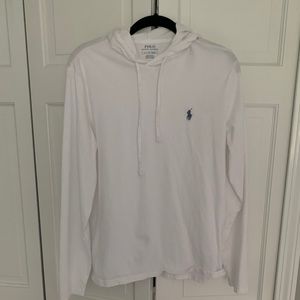 Long Sleeve Polo Hoodie
